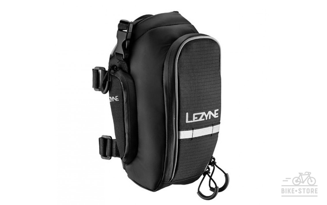 Велосумка Lezyne XL-CADDY, подседельная черный/черный